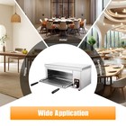 1500w Cheese Melter Salamander Broiler Restaurant Kitchen Bbq Grill Countertop