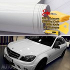 48  X 60  Gloss White Vinyl Film Wrap Sticker Decal Air Bubble Free 4ft X 5ft