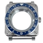 42mm Stainless Steel Sapphire Glass Watch Case For Nh35 nh36 4r 7s Movement Ee