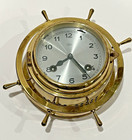 Barigo German 8-day Brass Ship s Bell Clock - As Is - Parts   Repair
