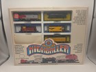 Bachmann Highballer N Scale Train Set Santa Fe Locomotive With Four Cars
