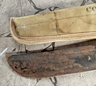 Vintage Us Military Wwii Martin Made In Belgium Machete Canvas Barrel Cover Case