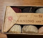Vtg old Star Darning And Mending Cotton Thread In Box Complete And In Great Cond