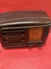 As Is Emerson Vintage Tube Bakelite Antique Radio Television Kilocycles Meters