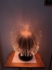 Vintage 70 s Fantasia Sunburst 4000 Fiber Optic Revolving Color Change Lamp