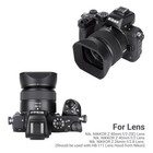 Lens Hood For Nikon Nikkor Z 40mm F2  se   Z 40mm F2 And Z 26mm F2 8 Lens alu   