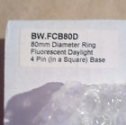 80mm Fluorescent Ring Light Bulb Bulbworks Bw fcb80d 4 Pin Daylight Lamp