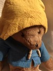 Vintage Stuffed Plush Paddington Bear 18   eden Toys Usa 1970   s Rain Gear