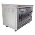 Table Electric Chicken Rotisserie Machine 220v Rotary Roaster Temperature Adjust