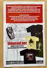 The Used Usednation Promo Flyer Used Nation 2005 Rare Oop Mcr No Doubt Paramore 