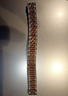 14k Rose Gold Plated Round Cut Lab Created Diamond Men s Bracelet Tennis 8 