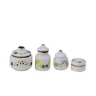 Dollhouse Miniature 1 12 Scale Jar Seasoning Sugar Kitchen Kit Lot Accessories