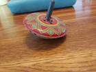 Vintage Metal Spinning Top