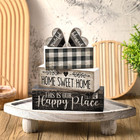 4 Pcs Farmhouse Kitchen Decor Black And White Farmhouse Tiered Tray Decor Home S