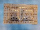 Georges Briard Glass Tray Gold Pattern Mid Century Modern Serving Decor Dish