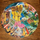 Vintage Springbok Round Circular Puzzle Treasure Hunt - C901 - 1964 Complete