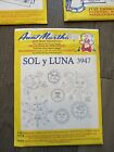 Aunt Martha s Hot Iron Transfers Unused Vintage Embroidery Patterns Lot Of 5