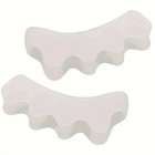 1 Pairs Toe Separator Bunion Corrector Silicone Straightener Orthopedic Spacer