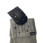 Victoria s Secret Gloves Mittens Gray Bling Gem Sparkle Knit Glam Winter Nwt