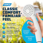 Camco 44023 High Flow Outdoor Rv Shower Head With On   Off Valve New Ships Free