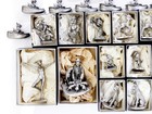 61 Piece Lot Of Schmid Pewter Figurines Disney Rockwell Garfield Animals 1980 s