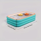 Family Inflatable Swimming Pool For Kids Adults Thickened Large 102  X 63  X 22 