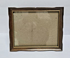 Vintage Picture Photo Frame Solid Wood Wavy Scalloped Edge Good Accent