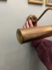 Vintage Solid Brass Picture Light Antique Style Adjustable Twin Wall Lamp 26   