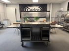 Cadco Cbc-hhh Mobile Food Warming Cart factory Refurb 30 Day Warranty  free Ship