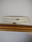 Vintage Sterling Silver Signet Ankle Anklet Nos  9 25  Read