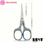 Stainless Steel Scissors Sharp Sewing Craft Office Fabric Cutting Shears Tool