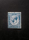 King George V Gb 2 1 2d Sg 371a N21  5  Deep Bright Blue Mnh Well Centered Vf