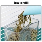 Hanging Automatic Food Dispenser  27oz Large Capacity Hanging Pet Cage Feeder   