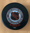 Phil Esposito Autographed Boston Bruins Logo Puck Inscribed    hof 1984   