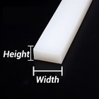 Square Silicone Rubber Solid Strip Sealing Gasket High Temp 4 5 6 8 - 20 25 30mm