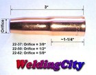 Weldingcity   5-pk Mig Welding Gun Nozzle 22-50 1 2  For Tweco Lincoln 200a-400a