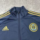 Adidas Mls Philadelphia Union Full Zip Track Jacket Men s 2xl Navy Long Sleeve
