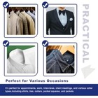 80pcs Collar Stays For Polo Shirts  Self-adhesive Curl Collar Men s Dress Shirt