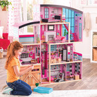 Kidkraft Wooden Dollhouse Shimmer Mansion For 12  Dolls