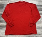 Vintage Easton Sports Shirt Mens Size Xl Red Long Sleeve Tee Made In Usa