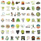 Tennis Stickers 110pcs For Water Bottles waterproof Vinyl Decals Colorful 