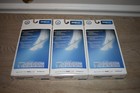 Sensifoot Diabetic Sock Knee Closed Toe Large White 8-15 Mmhg  By Jobst Lot Of 3