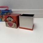 3 Tigger Winnie The Pooh Metal Tin Box Lot Coin Piggy Bank Cubeez Vintage