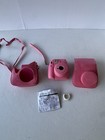 Fujifilm Instax Mini 9 Instant Camera Pink With Carrying Case Tested Works