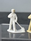 Lot Of 2 Vintage Marx Sears Service Center Allstate Playset 1 5  Mechanic Cream