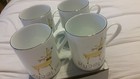New Pottery Barn Reindeer Rudolph Coffee Tea Coco Mug Cup 