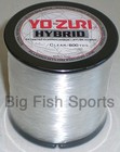 Yo-zuri Hybrid Fluorocarbon Fishing Line 40lb 600yd Clear Color Free Usa Ship 