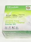 Tp-link Av200 Mini Powerline Adapter Starter Kit Tl-pa210kit New Sealed