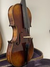 Antonius Stradivarius Copy 4 4 Violin Brown Varnish W  Case bow  Proarte Strings