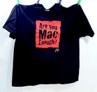 Vintage 2005 Mcdonald   s Mac Enough Hip Hop Rap Advertising Sign Tee Shirt Rare